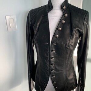 Danier Italian Leather Blazer Jacket